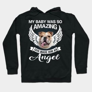 My Baby Was So French Bulldog Hoodie